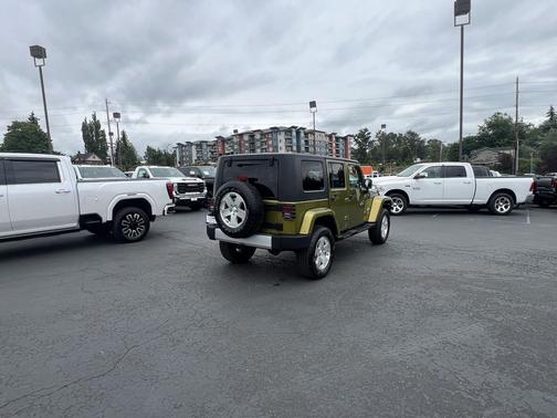 Rescue Green Metallic 2008 Jeep Wrangler Unlimited Sahara