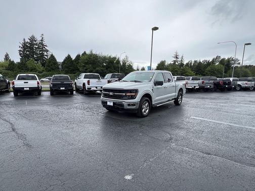 Gray 2024 Ford F-150 XLT