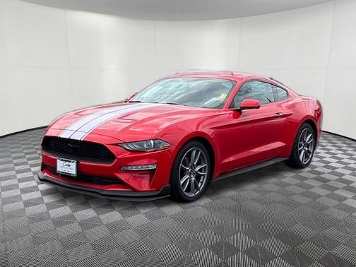 Red 2018 Ford Mustang EcoBoost