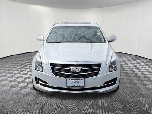 Crystal White Tricoat 2016 Cadillac ATS 2.0L Turbo Luxury
