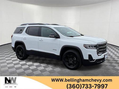 Summit White 2023 GMC Acadia AT4
