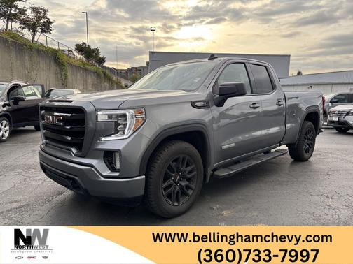 Satin Steel Metallic 2021 GMC Sierra 1500 Elevation