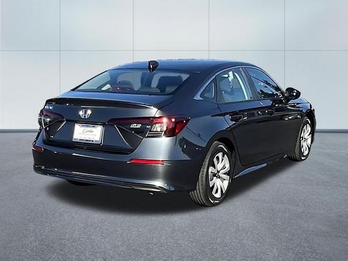 Crystal Black Pearl 2025 Honda Civic LX