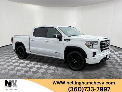 Summit White 2022 GMC Sierra 1500 Elevation