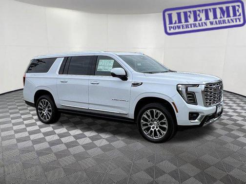 Glacier White Tricoat 2026 GMC Yukon XL Denali