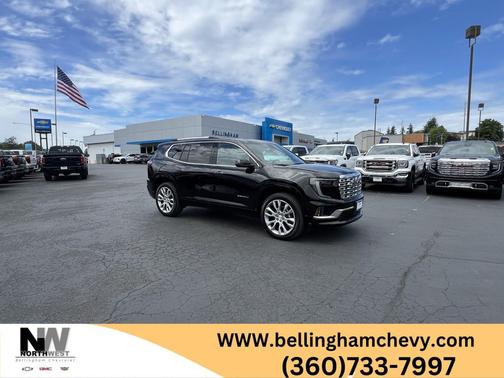 White 2024 GMC Acadia Denali