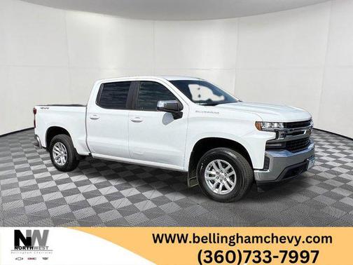 White 2021 Chevrolet Silverado 1500 LT