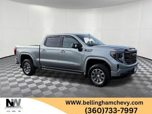 Gray 2025 GMC Sierra 1500 AT4