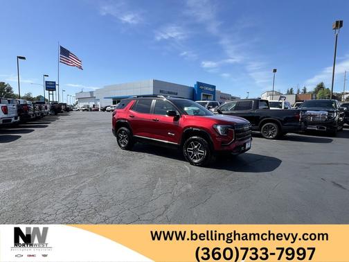 Volcanic Red Tintcoat 2026 GMC Terrain AWD AT4
