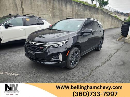 Mosaic Black Metallic 2023 Chevrolet Equinox AWD RS