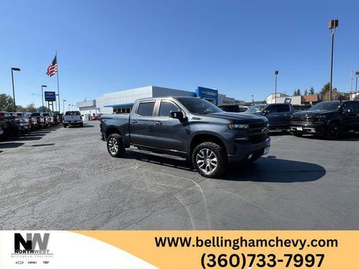 Gray 2021 Chevrolet Silverado 1500 RST