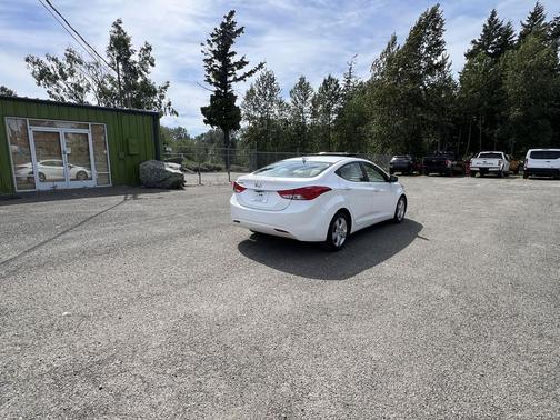 Shimmering White 2013 Hyundai ELANTRA GLS