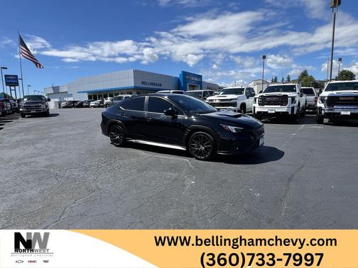 Crystal Black Silica 2022 Subaru WRX Premium