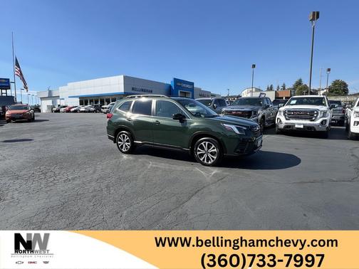 Cascade Green Silica 2023 Subaru Forester Limited