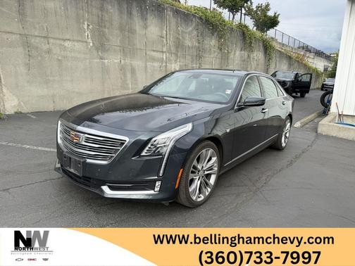Stone Gray Metallic 2018 Cadillac CT6 3.0L Twin Turbo Platinum