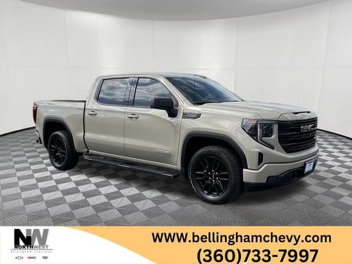 Desert Sand Metallic 2023 GMC Sierra 1500 Elevation