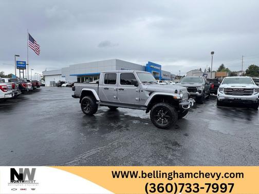 Billet Silver Metallic Clearcoat 2020 Jeep Gladiator Overland