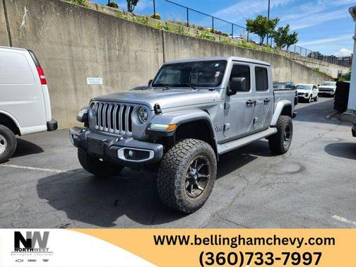 Billet Silver Metallic Clearcoat 2020 Jeep Gladiator Overland