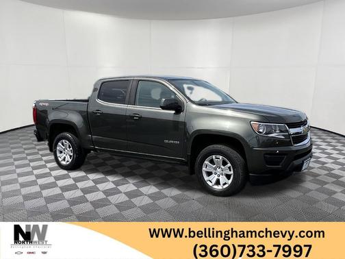 Deepwood Green Metallic 2018 Chevrolet Colorado LT
