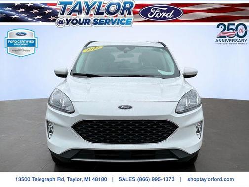Oxford White 2022 Ford Escape SEL