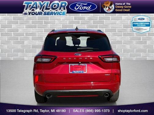Rapid Red Metallic Tinted Clearcoat 2024 Ford Escape ST-Line Select