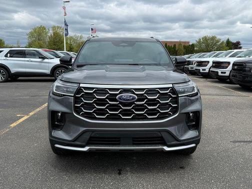 Carbonized Gray Metallic 2026 Ford Explorer Platinum