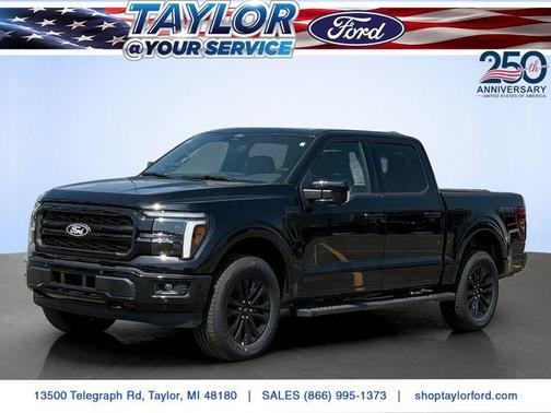 Agate Black Metallic 2026 Ford F-150 Lariat