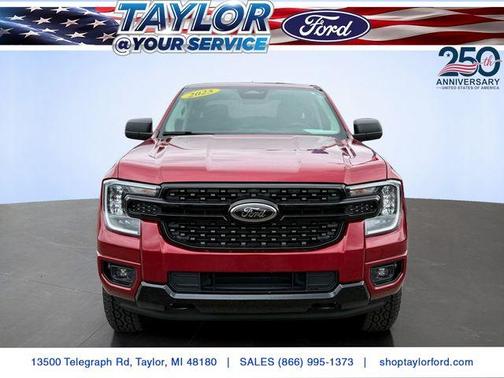 Ruby Red Metallic 2025 Ford Ranger XLT