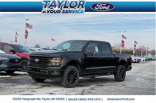 Agate Black Metallic 2026 Ford F-150 XLT Truck