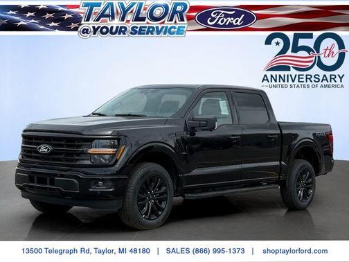 Agate Black Metallic 2026 Ford F-150 XLT
