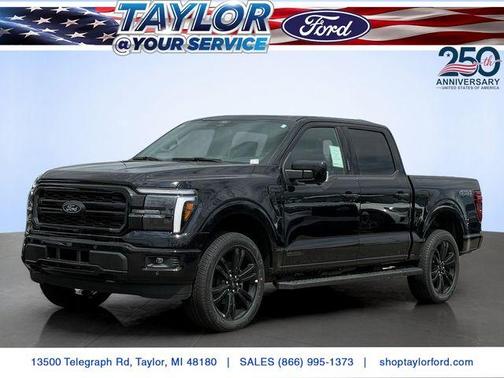 Agate Black Metallic 2026 Ford F-150 Lariat