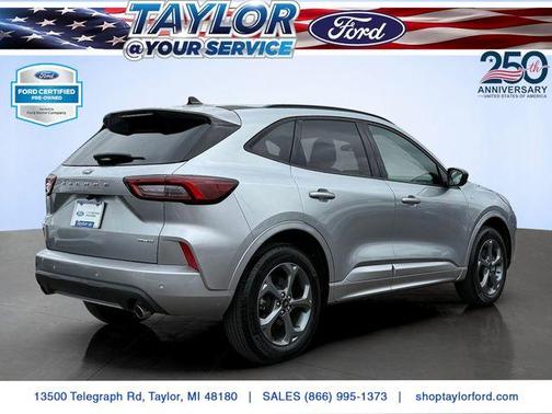 Silver Metallic 2023 Ford Escape ST-Line