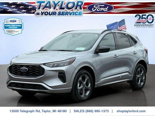Silver Metallic 2023 Ford Escape ST-Line