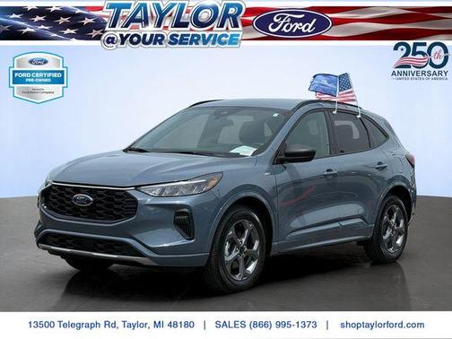 Vapor Blue Metallic 2023 Ford Escape ST-Line