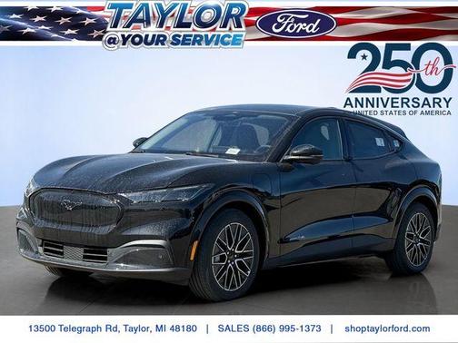 Shadow Black 2026 Ford Mustang Mach-E Premium