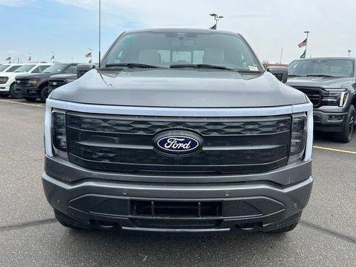 Carbonized Gray Metallic 2025 Ford F-150 Lightning Platinum