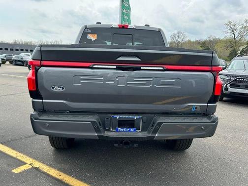 Carbonized Gray Metallic 2025 Ford F-150 Lightning Platinum