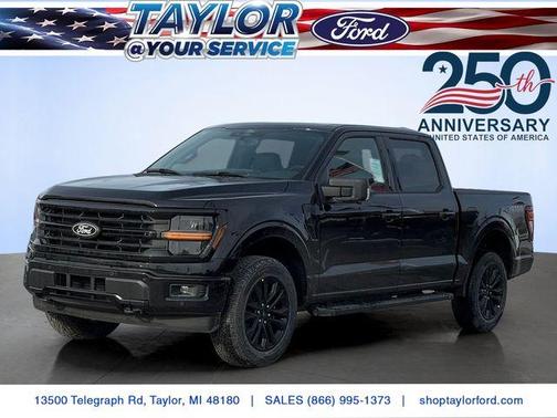 Agate Black Metallic 2026 Ford F-150 XLT