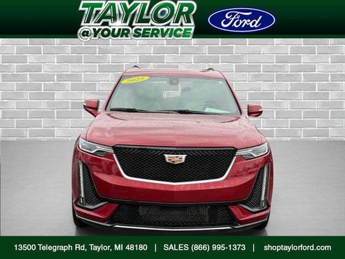 Radiant Red 2025 Cadillac XT6 Sport AWD
