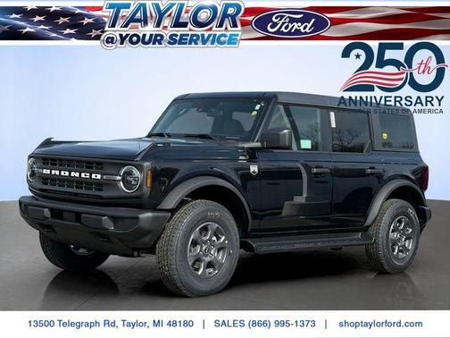 Shadow Black 2026 Ford Bronco Big Bend