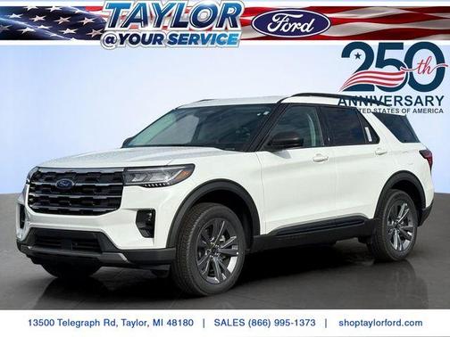 Star White 2026 Ford Explorer Active