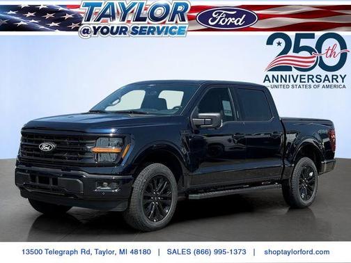 Antimatter Blue Metallic 2026 Ford F-150 XLT