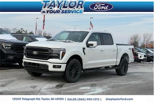 Star White 2026 Ford F-150 Lariat Truck