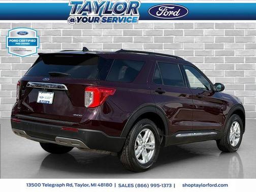 Jewel Red Metallic 2023 Ford Explorer XLT