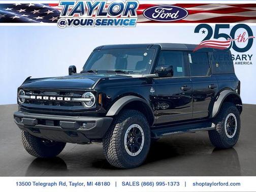 Shadow Black 2026 Ford Bronco Outer Banks