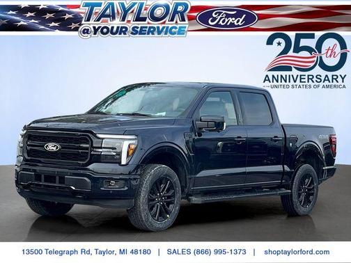 Antimatter Blue Metallic 2026 Ford F-150 Lariat