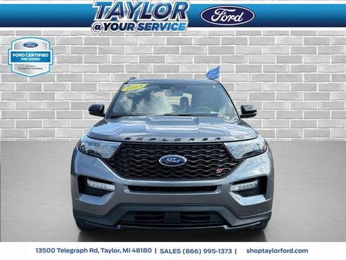 Carbonized Gray Metallic 2023 Ford Explorer ST