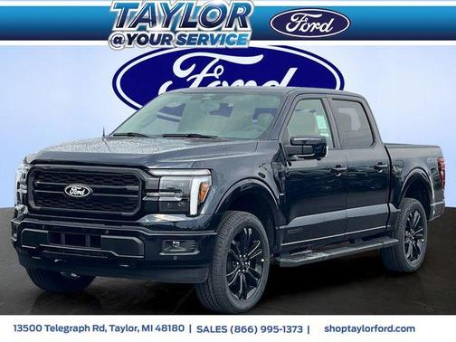 Antimatter Blue Metallic 2026 Ford F-150 Lariat