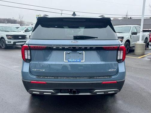 Vapor Blue Metallic 2026 Ford Explorer Active
