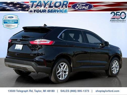 Black Metallic 2024 Ford Edge SEL